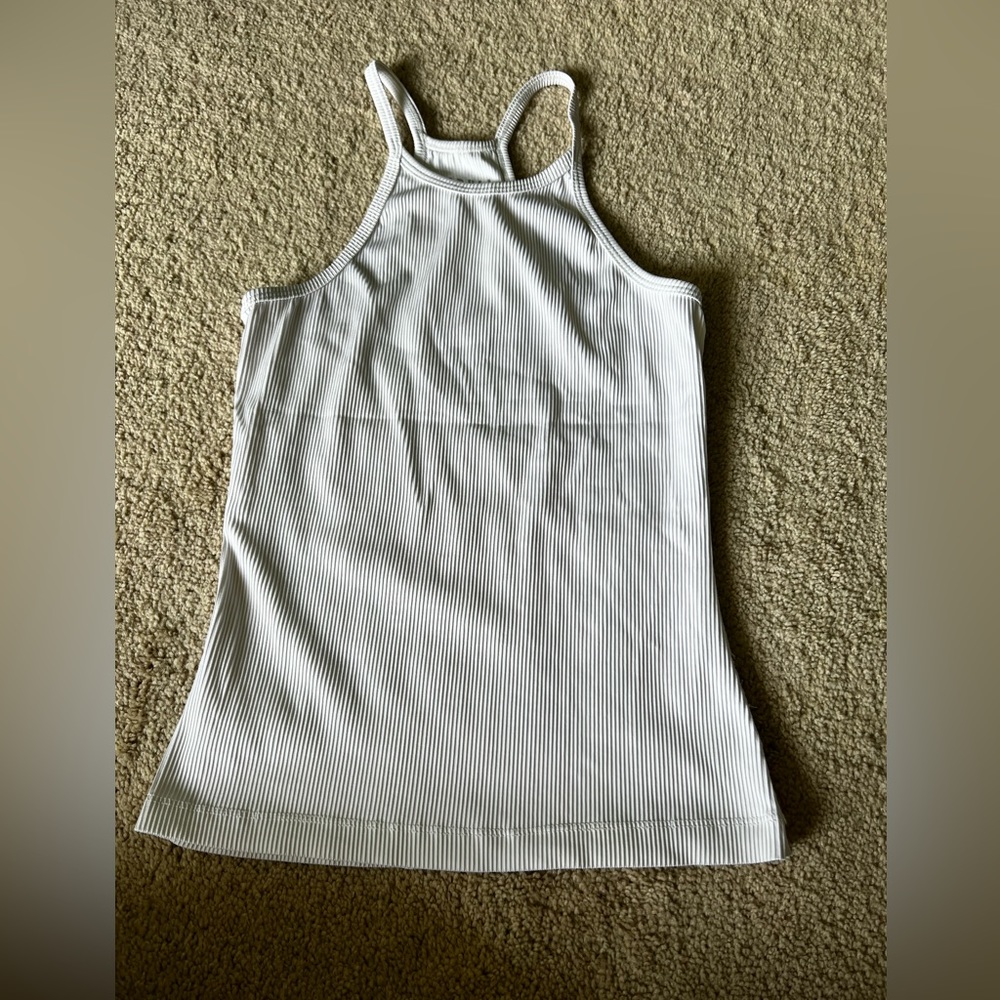 Nobull ribbed halter tank full length